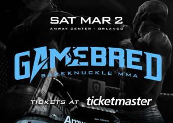 Gamebred Bareknuckle MMA March 2nd in Orlando Florida